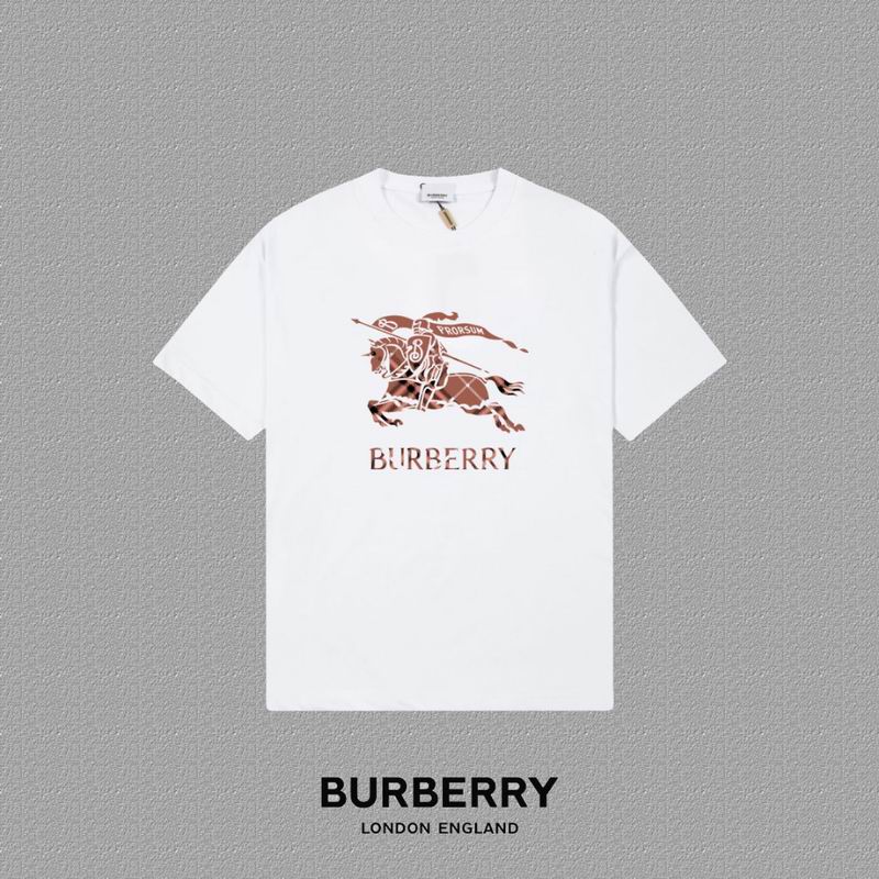 Wholesale Cheap B.urberry Fashion Short Sleeve T Shirts for Sale