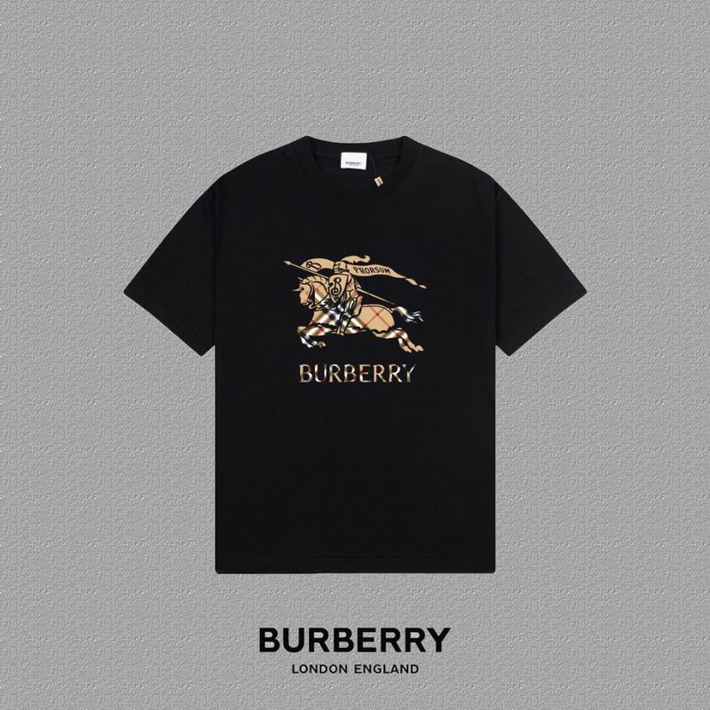 Wholesale Cheap B.urberry Fashion Short Sleeve T Shirts for Sale