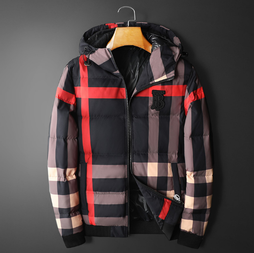 Wholesale Cheap B urberry men Down Jackets for Sale