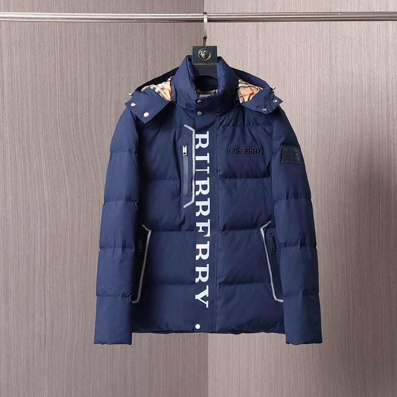 Wholesale Cheap B urberry men Down Jackets for Sale
