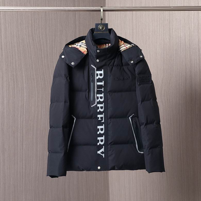 Wholesale Cheap B urberry men Down Jackets for Sale