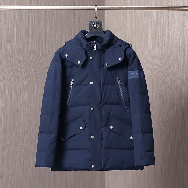 Wholesale Cheap B urberry men Down Jackets for Sale