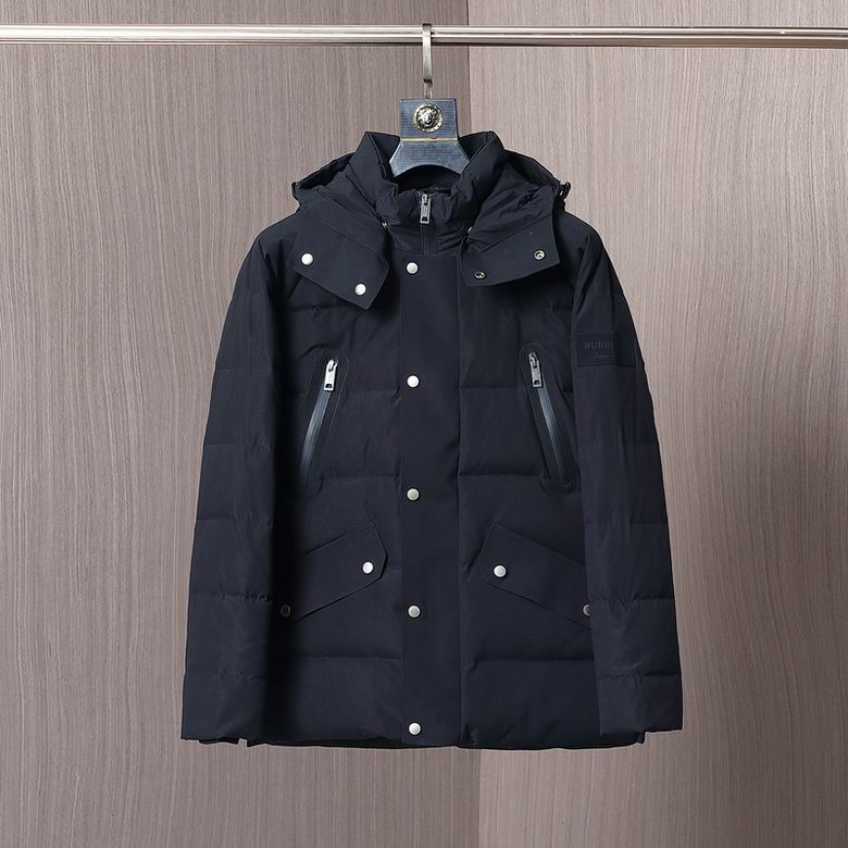 Wholesale Cheap B urberry men Down Jackets for Sale