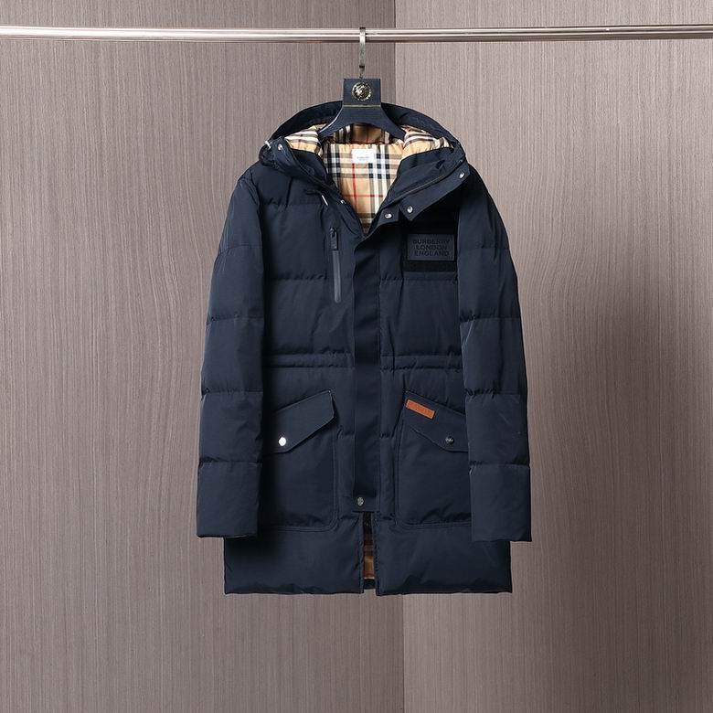 Wholesale Cheap B urberry men Down Jackets for Sale