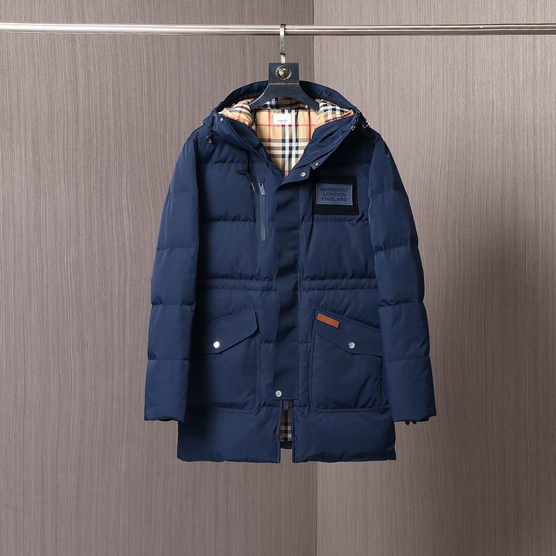 Wholesale Cheap B urberry men Down Jackets for Sale