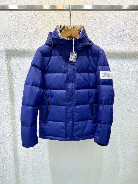 Wholesale Cheap B urberry men Down Jackets for Sale