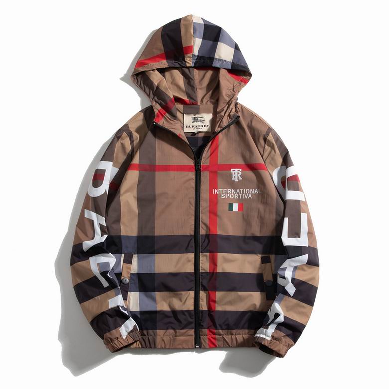 Wholesale Cheap B urberry men Jacket for Sale