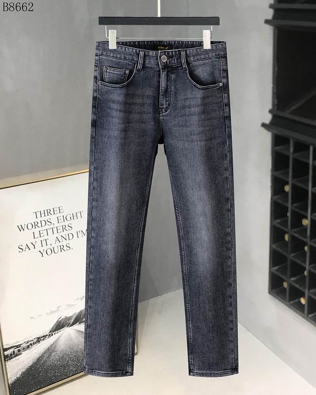 Wholesale Cheap B urberry mens Long Jeans for Sale