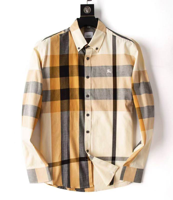 Wholesale High-quality B.urberry Long Sleeve Replica Designer Shirts for Sale