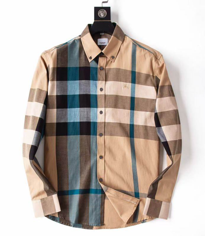 Wholesale High-quality B.urberry Long Sleeve Replica Designer Shirts for Sale