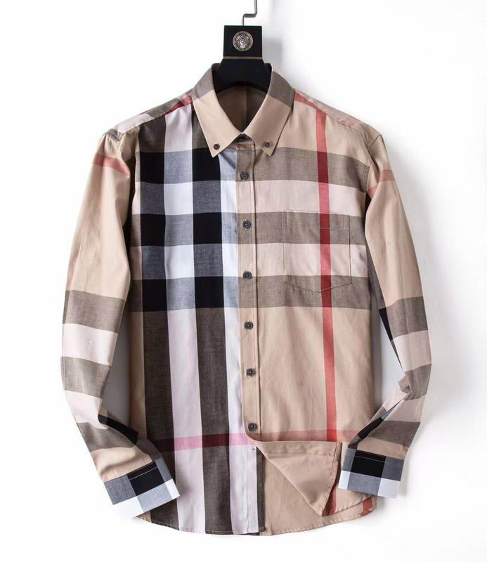 Wholesale High-quality B.urberry Long Sleeve Replica Designer Shirts for Sale