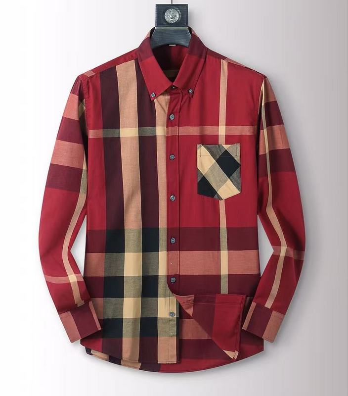 Wholesale High-quality B.urberry Long Sleeve Replica Designer Shirts for Sale