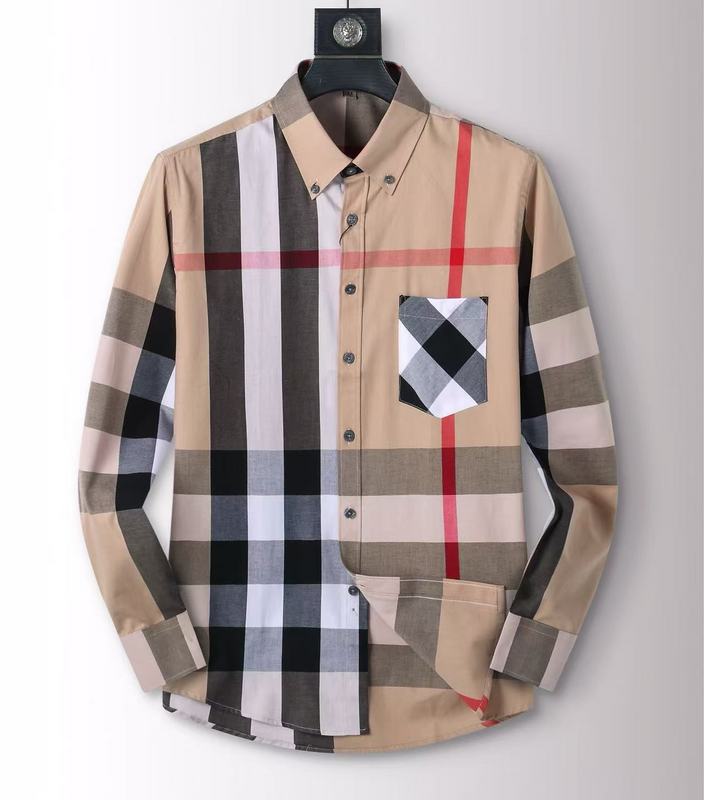 Wholesale High-quality B.urberry Long Sleeve Replica Designer Shirts for Sale