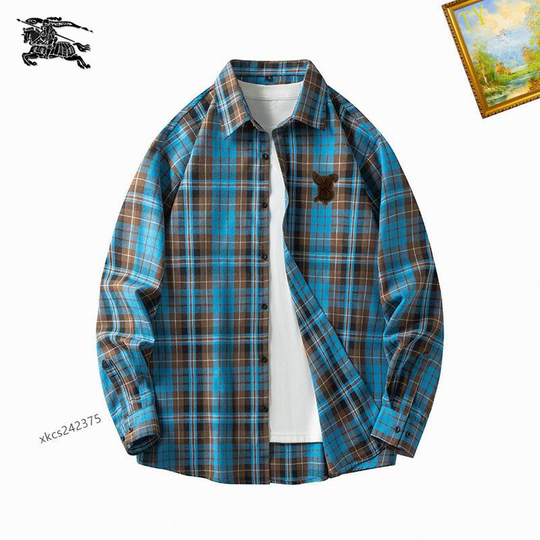 Wholesale High-quality B.urberry Long Sleeve Replica Designer Shirts for Sale