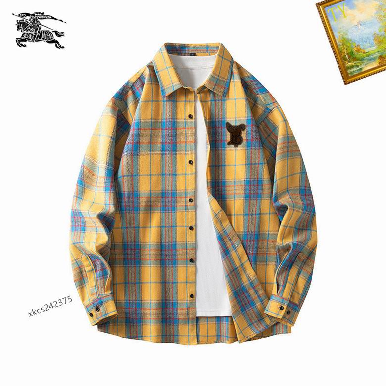Wholesale High-quality B.urberry Long Sleeve Replica Designer Shirts for Sale