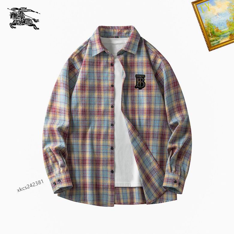 Wholesale High-quality B.urberry Long Sleeve Replica Designer Shirts for Sale