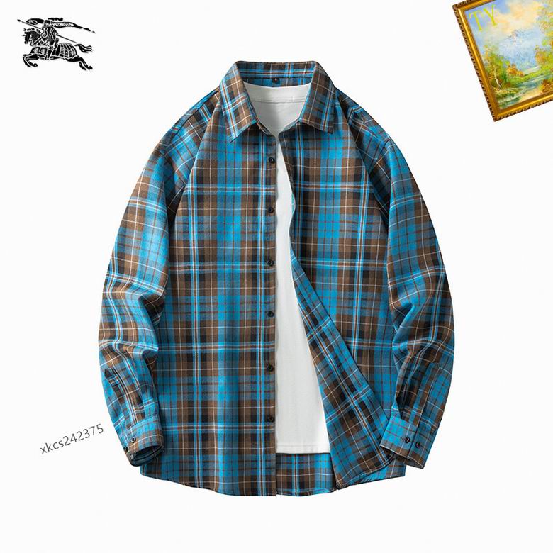 Wholesale High-quality B.urberry Long Sleeve Replica Designer Shirts for Sale