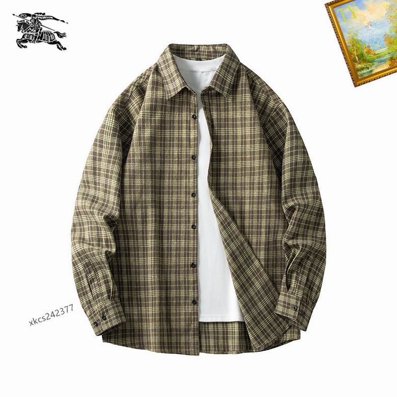 Wholesale High-quality B.urberry Long Sleeve Replica Designer Shirts for Sale