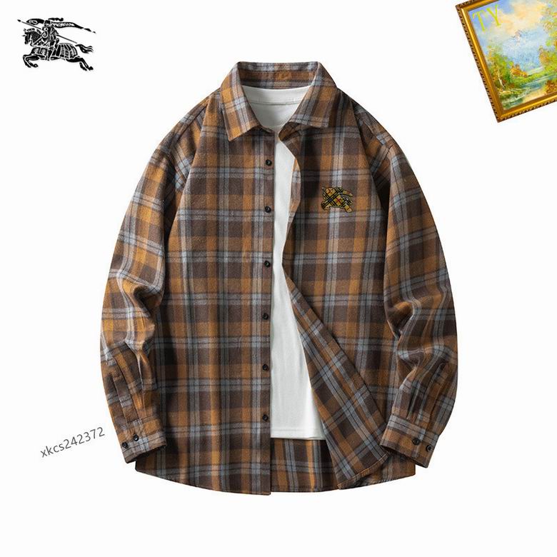 Wholesale High-quality B.urberry Long Sleeve Replica Designer Shirts for Sale
