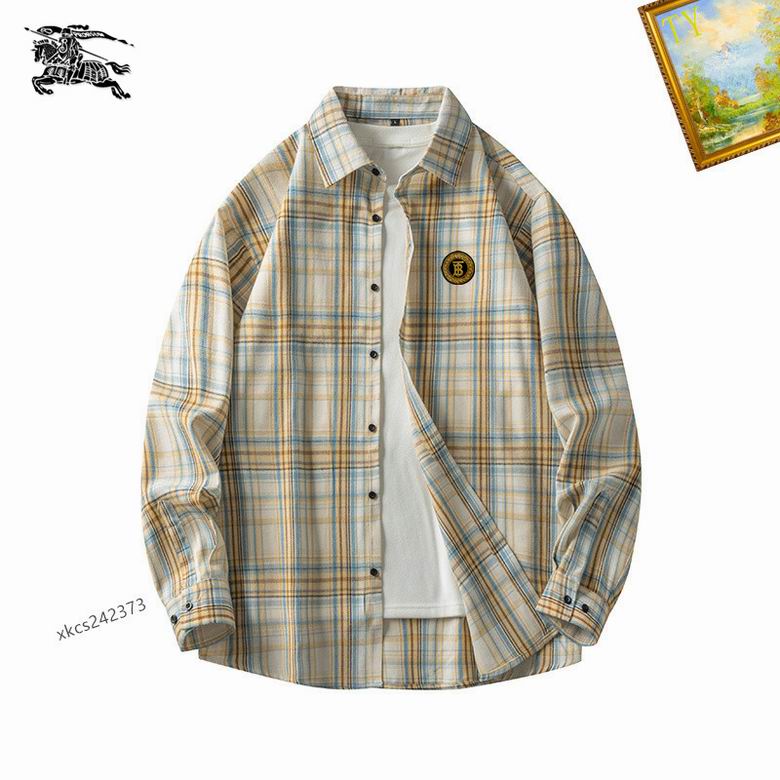 Wholesale High-quality B.urberry Long Sleeve Replica Designer Shirts for Sale