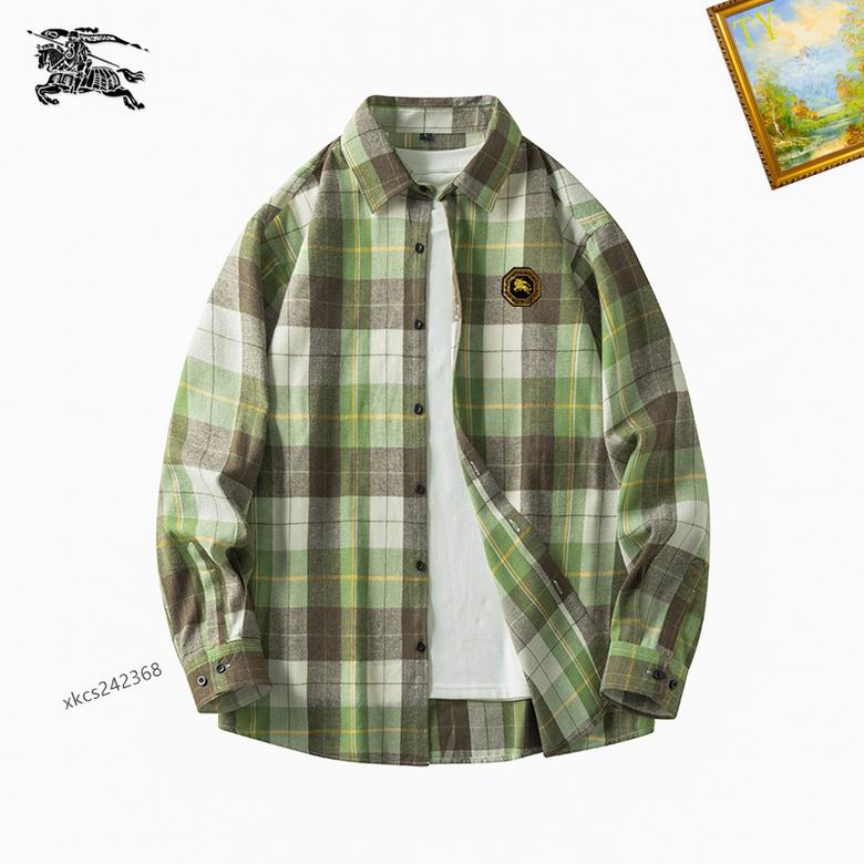 Wholesale High-quality B.urberry Long Sleeve Replica Designer Shirts for Sale