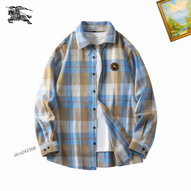 Wholesale High-quality B.urberry Long Sleeve Replica Designer Shirts for Sale