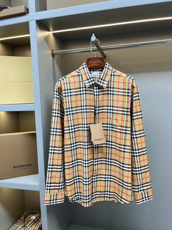 Wholesale High-quality B.urberry Long Sleeve Replica Designer Shirts for Sale