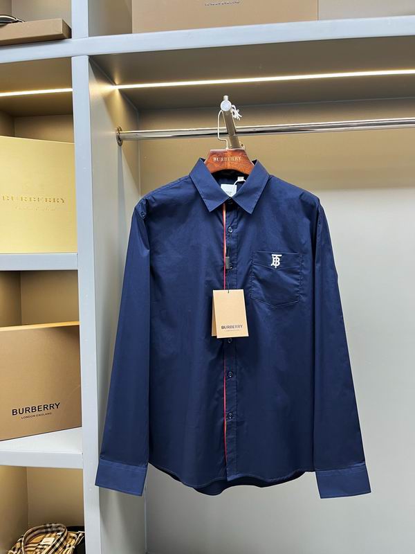 Wholesale High-quality B.urberry Long Sleeve Replica Designer Shirts for Sale