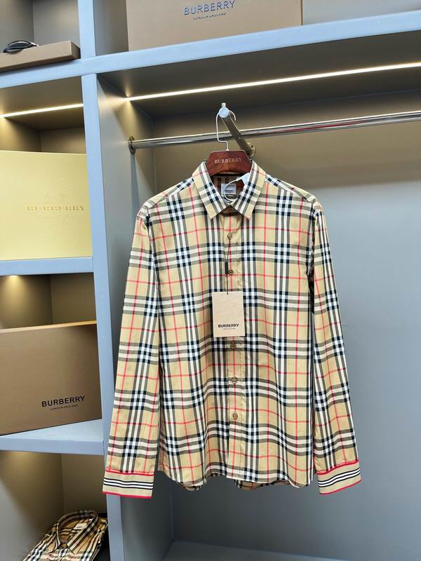 Wholesale High-quality B.urberry Long Sleeve Replica Designer Shirts for Sale