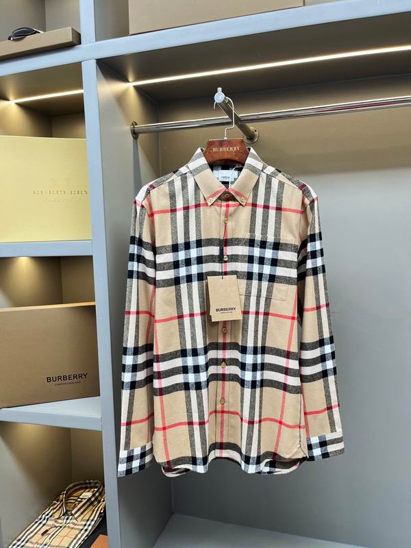 Wholesale High-quality B.urberry Long Sleeve Replica Designer Shirts for Sale