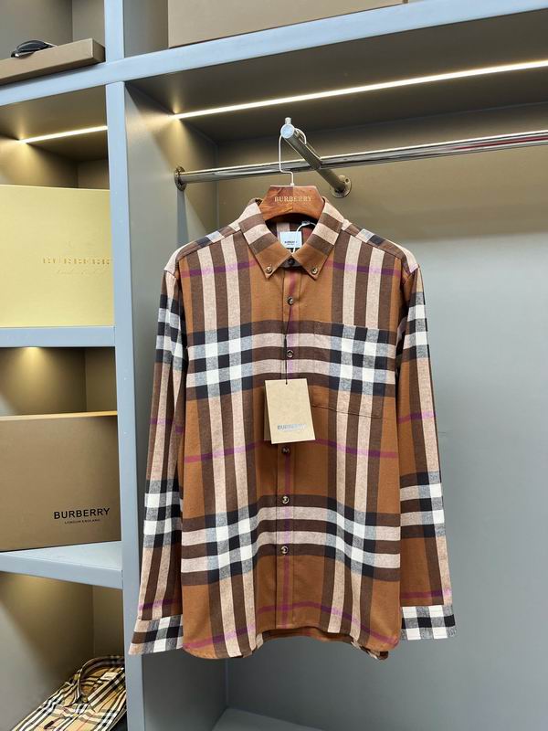 Wholesale High-quality B.urberry Long Sleeve Replica Designer Shirts for Sale