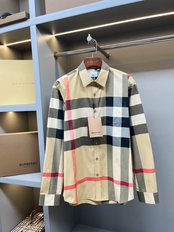 Wholesale High-quality B.urberry Long Sleeve Replica Designer Shirts for Sale