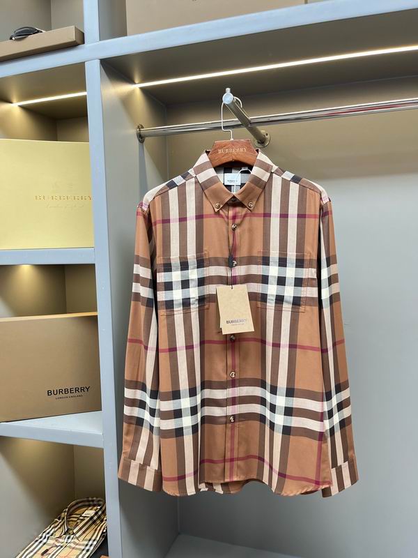 Wholesale High-quality B.urberry Long Sleeve Replica Designer Shirts for Sale