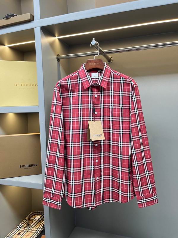 Wholesale High-quality B.urberry Long Sleeve Replica Designer Shirts for Sale