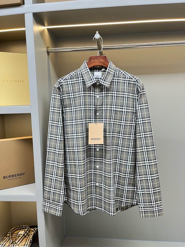 Wholesale High-quality B.urberry Long Sleeve Replica Designer Shirts for Sale