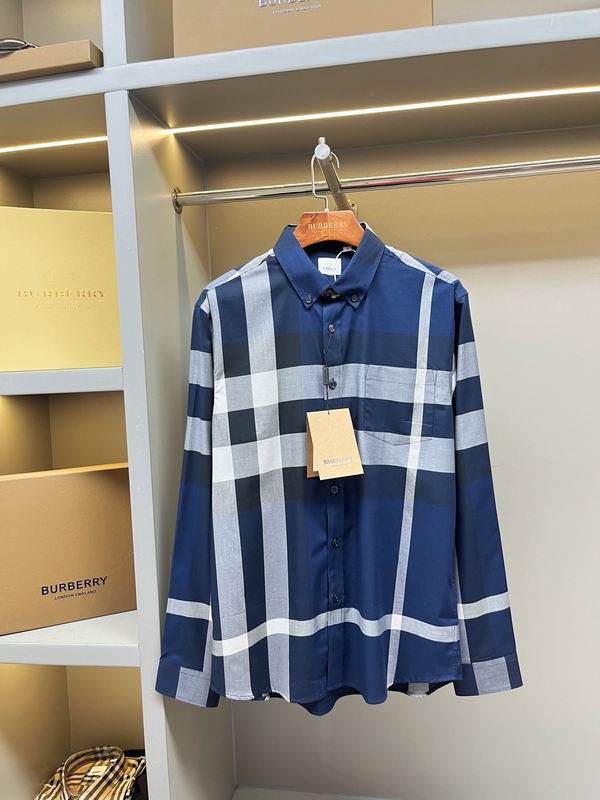 Wholesale High-quality B.urberry Long Sleeve Replica Designer Shirts for Sale