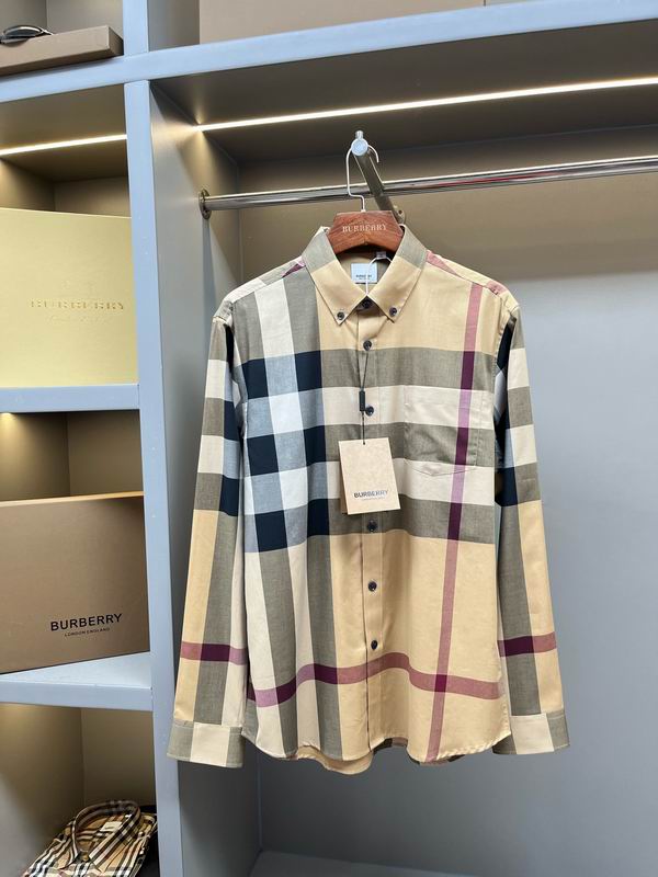 Wholesale High-quality B.urberry Long Sleeve Replica Designer Shirts for Sale