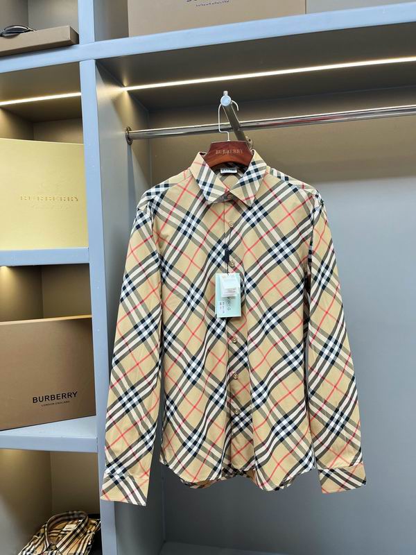 Wholesale High-quality B.urberry Long Sleeve Replica Designer Shirts for Sale