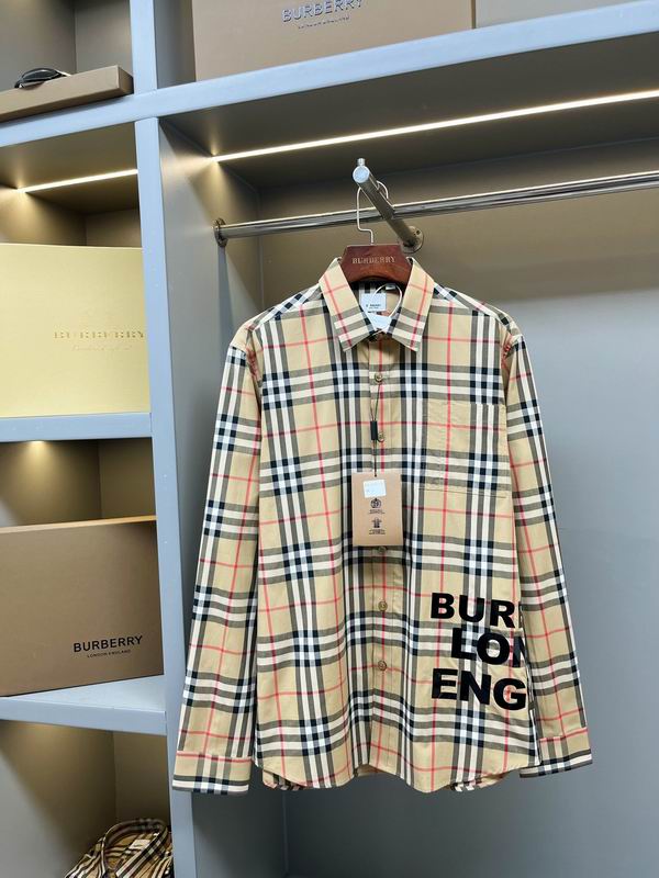 Wholesale High-quality B.urberry Long Sleeve Replica Designer Shirts for Sale