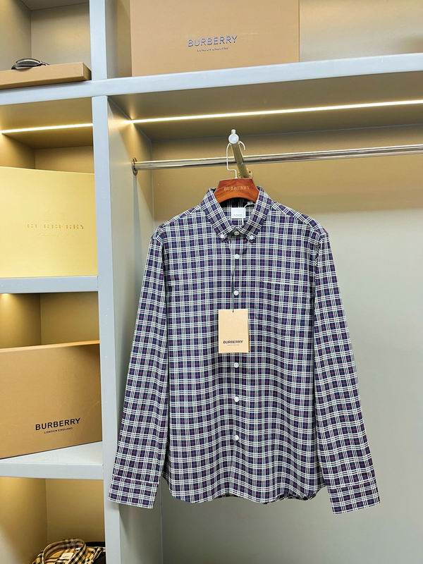Wholesale High-quality B.urberry Long Sleeve Replica Designer Shirts for Sale