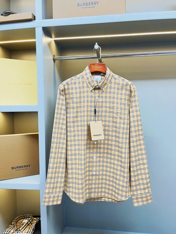 Wholesale High-quality B.urberry Long Sleeve Replica Designer Shirts for Sale
