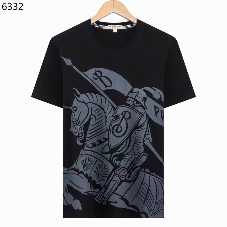 Wholesale Cheap B urberry Short Sleeve Replica T Shirts for Sale