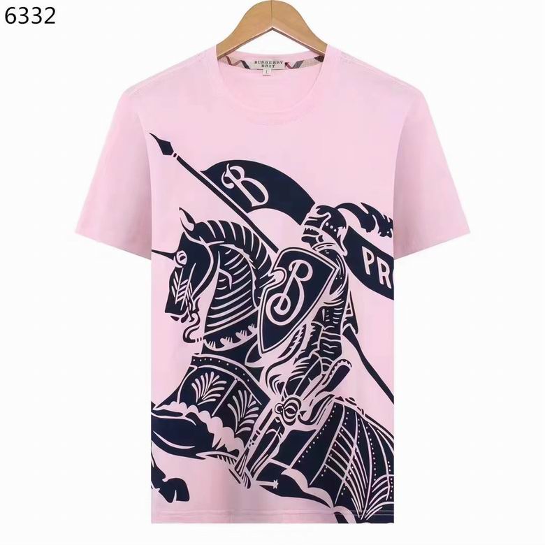 Wholesale Cheap B urberry Short Sleeve Replica T Shirts for Sale