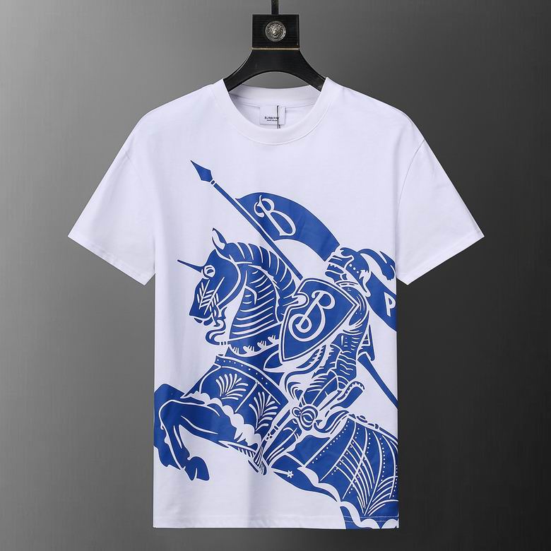 Wholesale Cheap B urberry Short Sleeve Replica T Shirts for Sale
