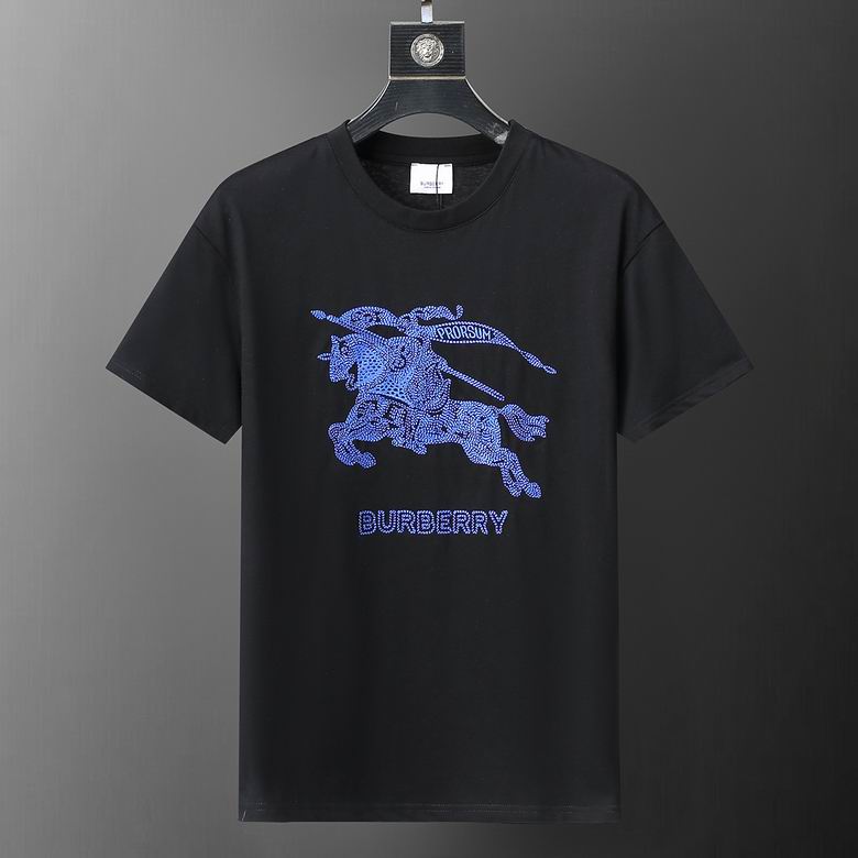 Wholesale Cheap B urberry Short Sleeve Replica T Shirts for Sale