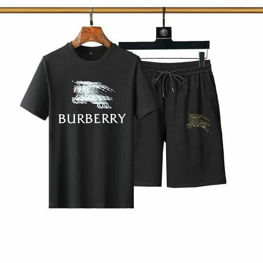 Wholesale Cheap Burberry Short Sleeve Tracksuit mens for Sale