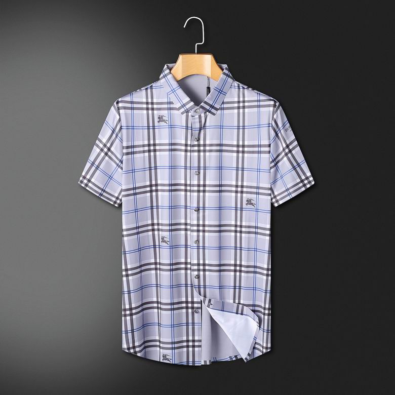 Wholesale Cheap B urberry Short Sleeve Shirts for Sale