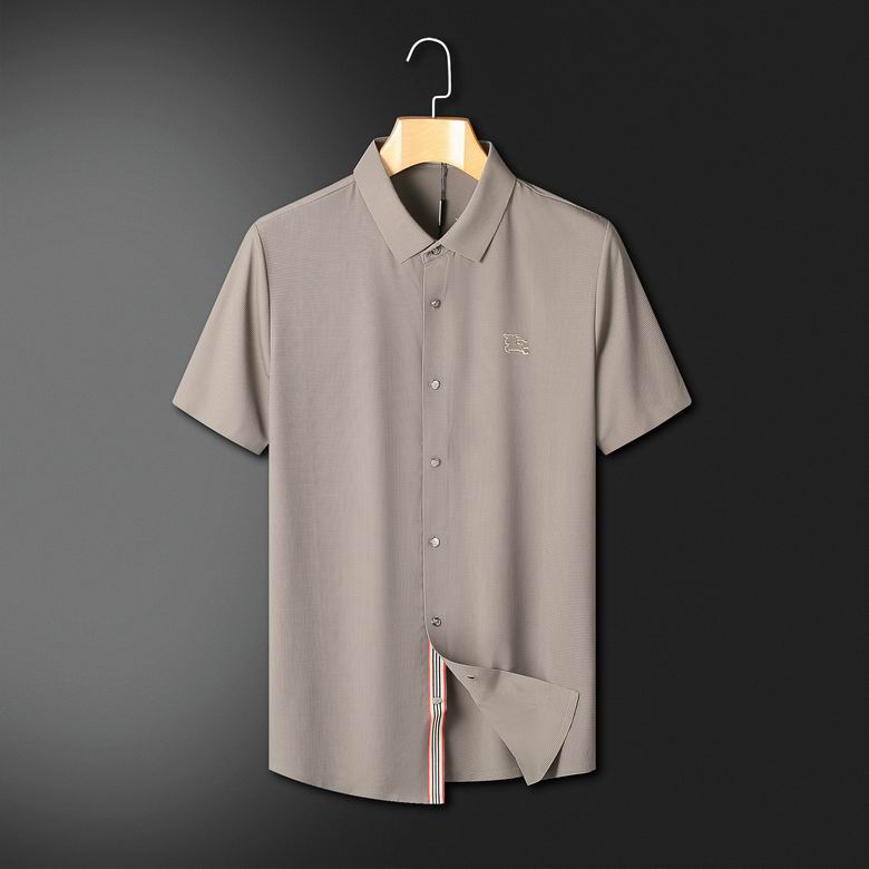 Wholesale Cheap B urberry Short Sleeve Shirts for Sale
