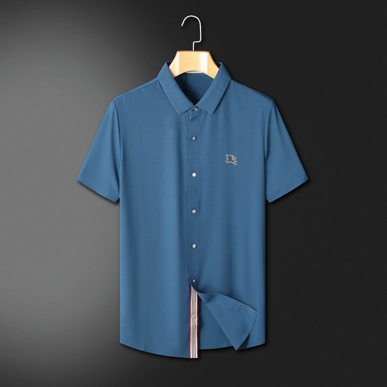 Wholesale Cheap B urberry Short Sleeve Shirts for Sale