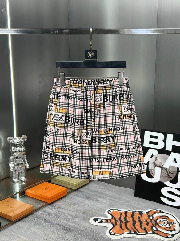 Wholesale Cheap B urberry Replica Beach Shorts for Sale